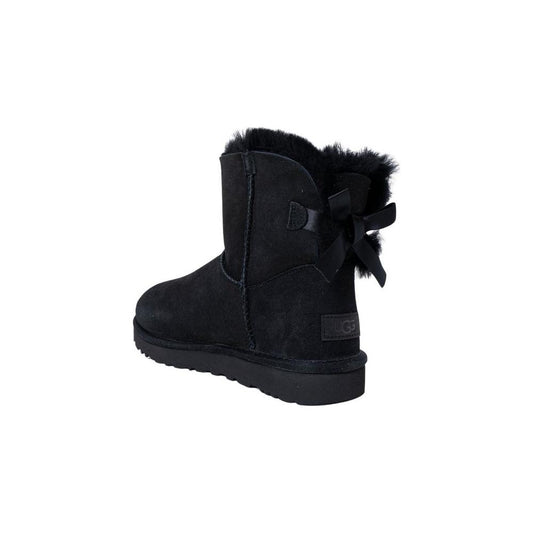 UGG Black Suede Leather Boot UGG Black