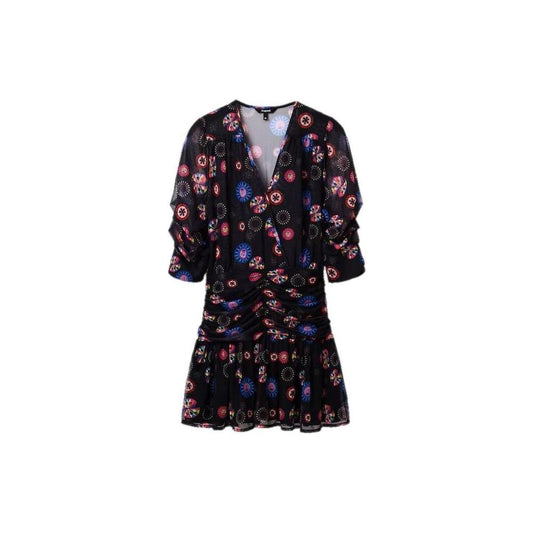 Desigual Black Polyester Dress Desigual Black