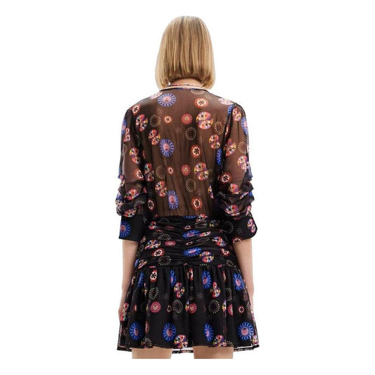 Desigual Black Polyester Dress Desigual Black