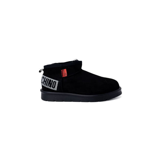 Love Moschino Black Polyester Boot Love Moschino Black