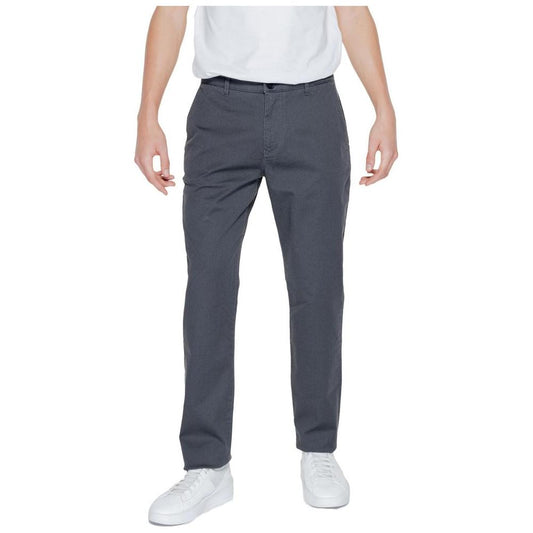 Armani Exchange Black Cotton Jeans & Pant Armani Exchange Light Gray