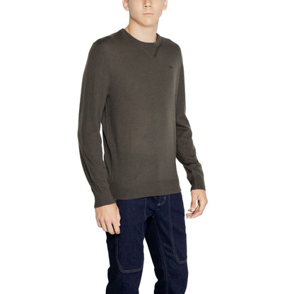 Armani Exchange Green Wool Sweatshirt