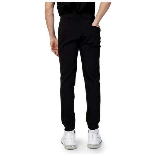 Armani Exchange Black Cotton Jeans & Pant Armani Exchange Black