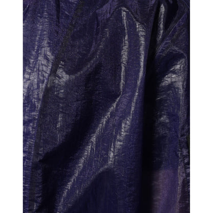 Dolce & Gabbana Blue Cotton Stretch Full Zip Bomber Jacket