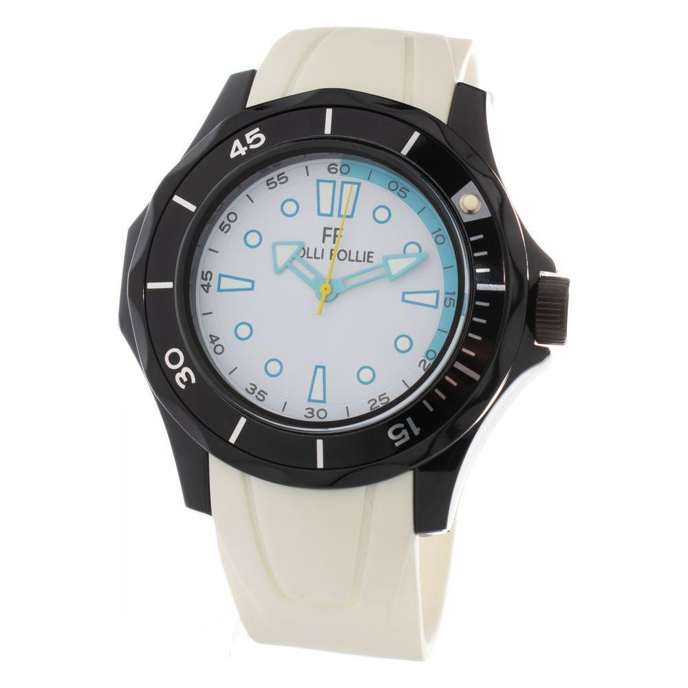 Folli Follie White Synthetic Sport Watch