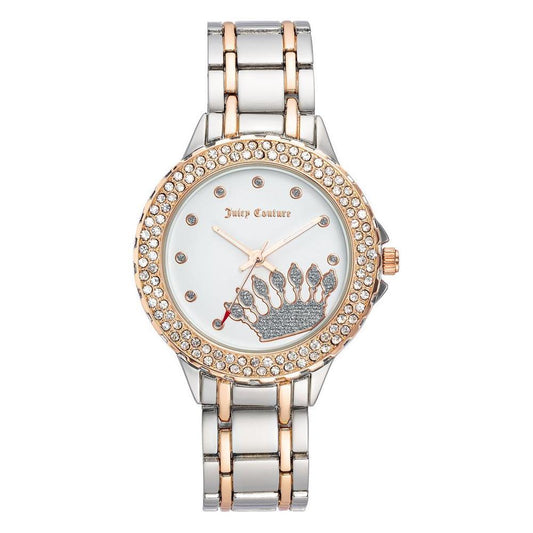 Juicy Couture Silver Metal Dress Watch