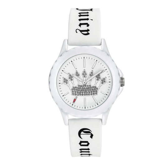 Juicy Couture White Synthetic Bracelet Watch
