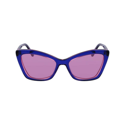 Karl Lagerfeld Blue Acetate Sunglasses