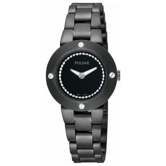 Pulsar Black Stainless Steel Watch Pulsar Dark Slate Gray