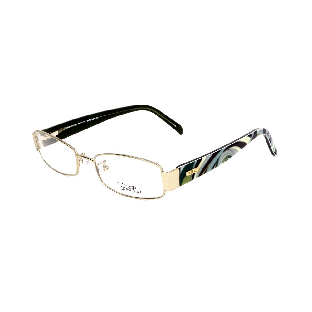 Emilio Pucci Multicolor Metal Glasses (Frames)