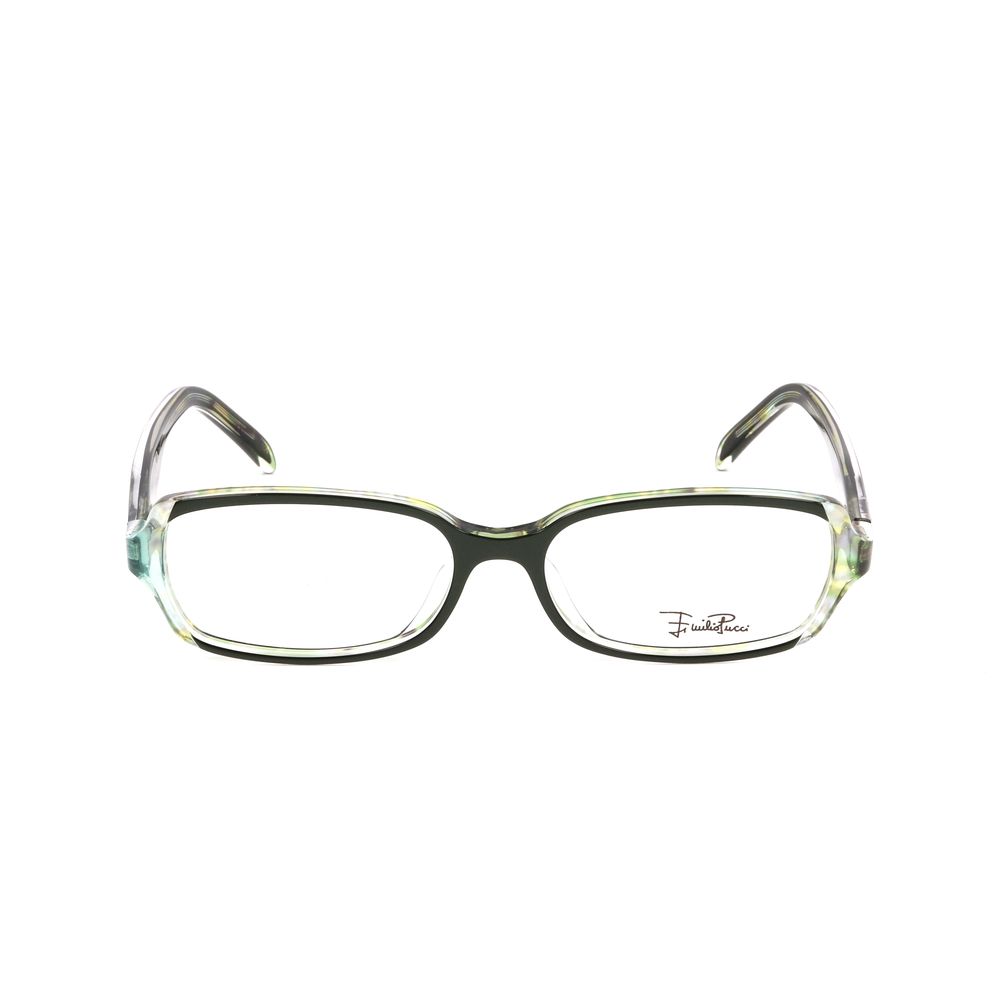 Emilio Pucci Bicolor Plastic Glasses (Frames)