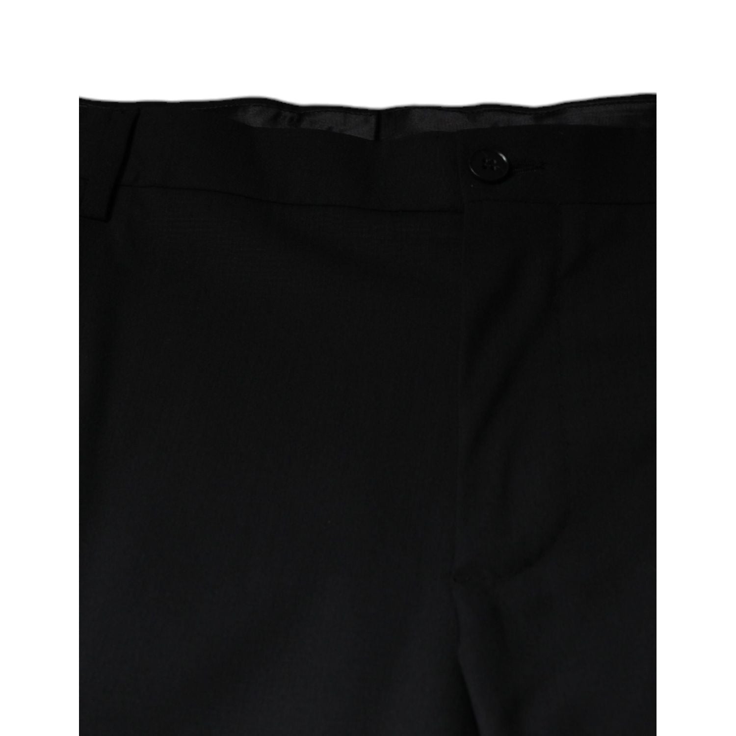 Dolce & Gabbana Black Wool Men Formal Dress Pants