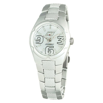 Chronotech Silver Stainless Steel Watch