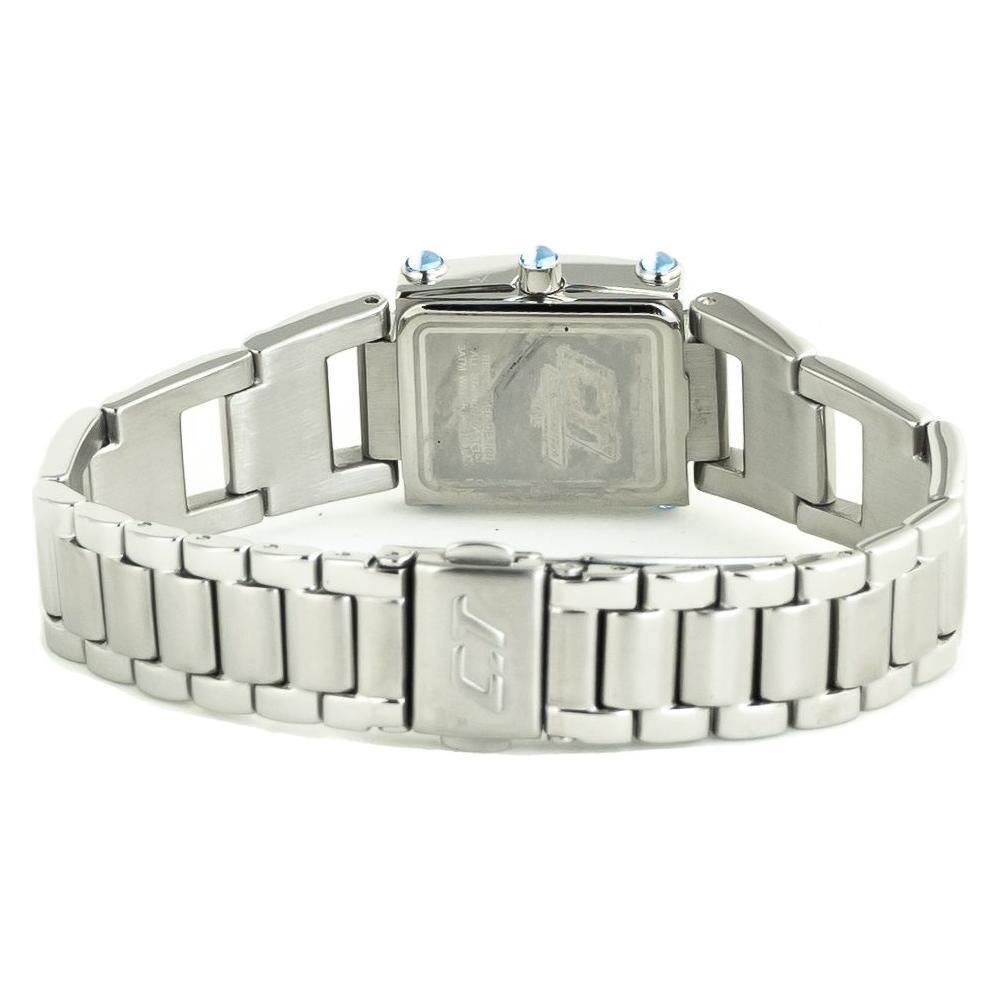Chronotech Silver Stainless Steel Dress Watch