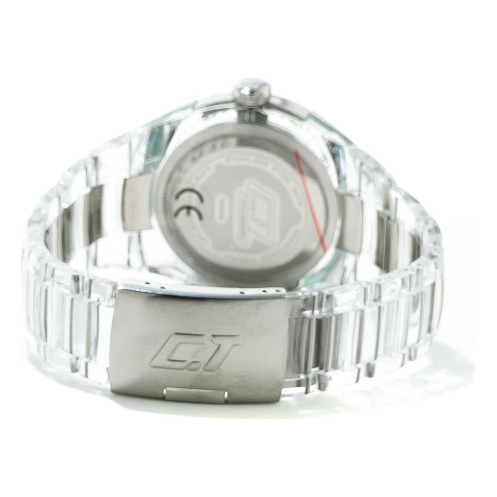 Chronotech Transparent Polycarbonate Bracelet Watch