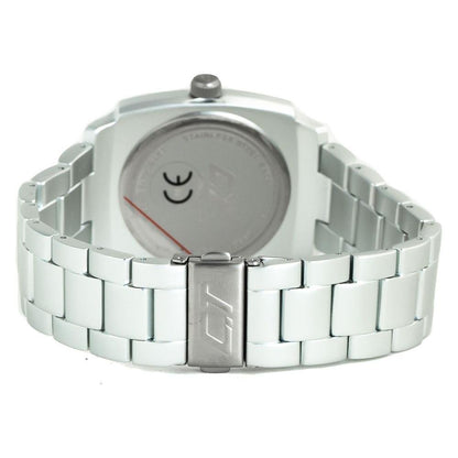 Chronotech Silver Stainless Steel Watch
