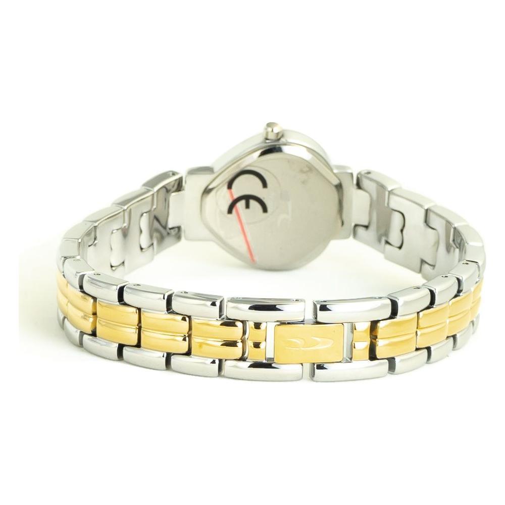 Chronotech Silver Stainless Steel Dress Watch