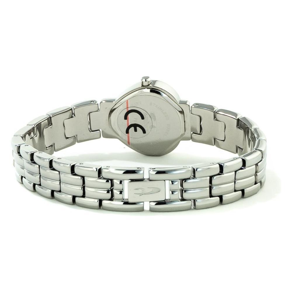 Chronotech Silver Stainless Steel Watch