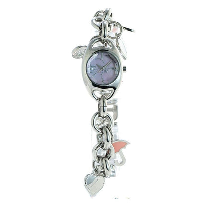 Chronotech Silver Stainless Steel Dress Watch