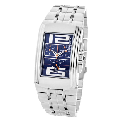 Chronotech Silver Stainless Steel Watch