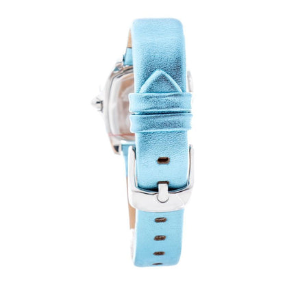 Chronotech Blue Leather Watch