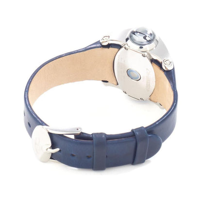 Chronotech Blue Leather Watch