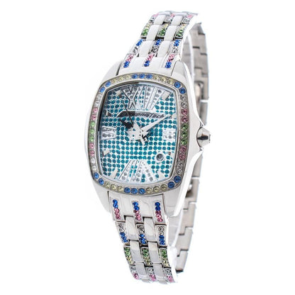 Chronotech Silver Stainless Steel Watch