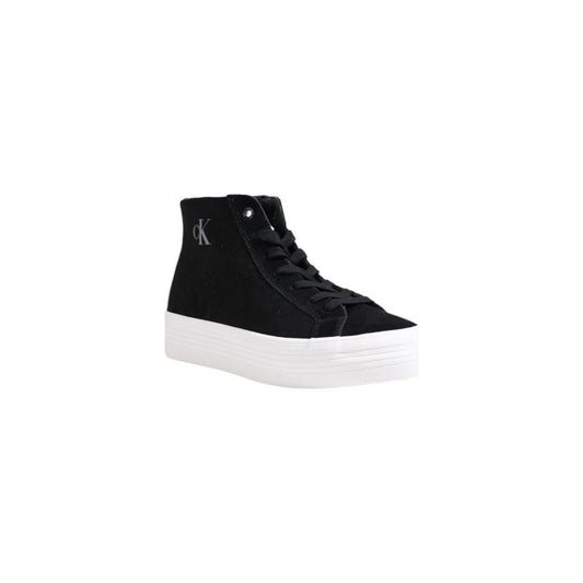 Calvin Klein Jeans Black Suede Leather Sneaker Calvin Klein Jeans Black