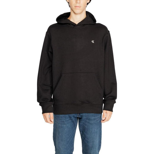 Calvin Klein Jeans Black Recycled Cotton Sweater Calvin Klein Jeans Dark Slate Gray