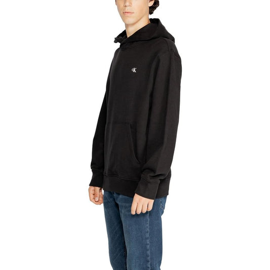 Calvin Klein Jeans Black Recycled Cotton Sweater Calvin Klein Jeans Dark Slate Gray
