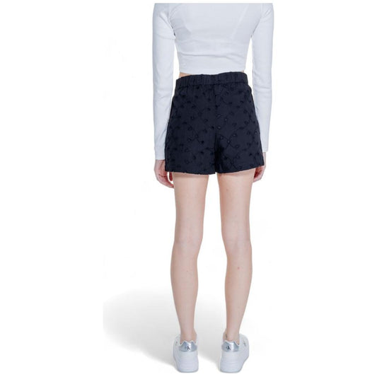 Only Black Cotton Short Only Light Gray