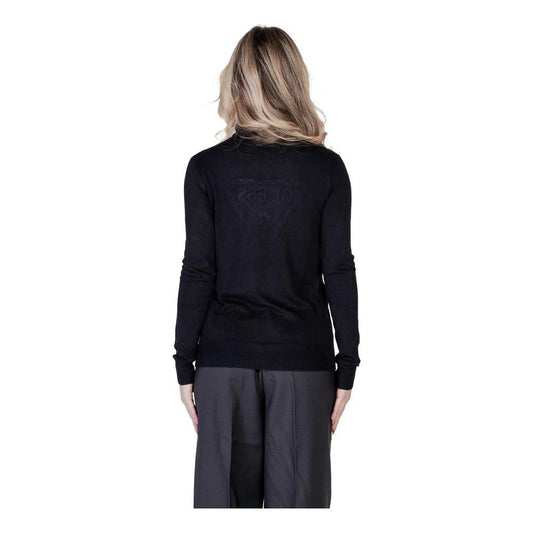 Guess Black Viscose Sweater Guess Black