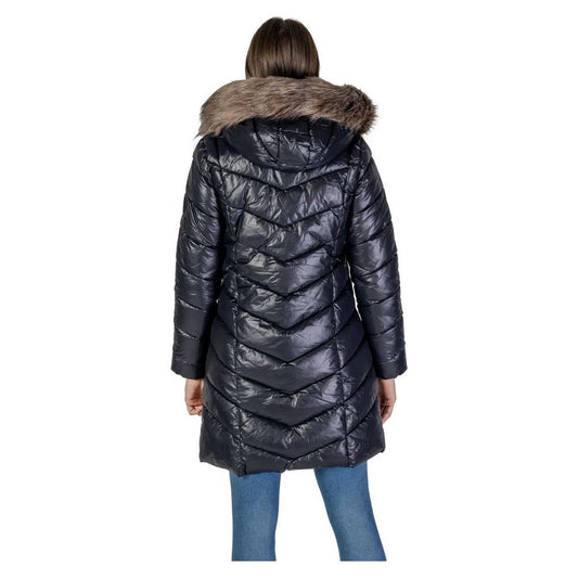Only Black Polyamide Jackets & Coat Only Dark Slate Gray