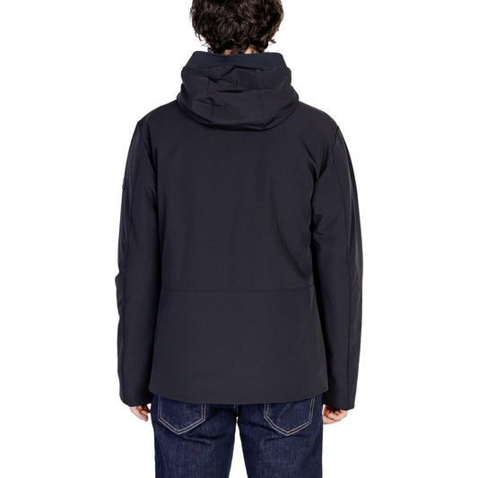 Peuterey Black Polyamide Jacket Peuterey Dark Slate Gray