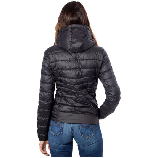 Only Black Nylon Jackets & Coat Only Dark Slate Gray
