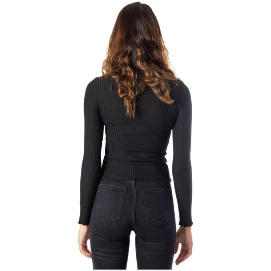 Only Black Polyester Sweater Only Dark Slate Gray