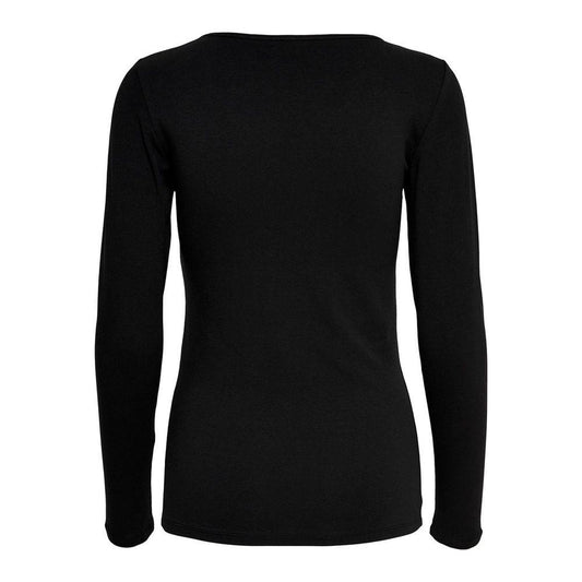 Only Black Cotton Tops & T-Shirt Only Black