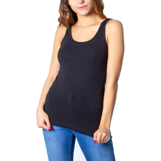 Only Black Cotton Tops & T-Shirt Only Wheat