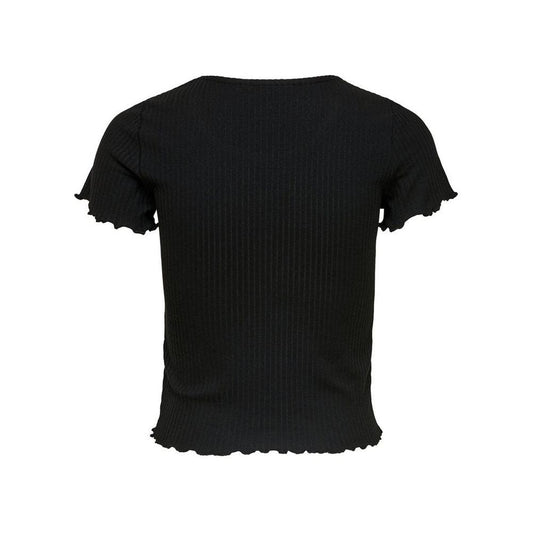 Only Black Polyester Tops & T-Shirt Only Black