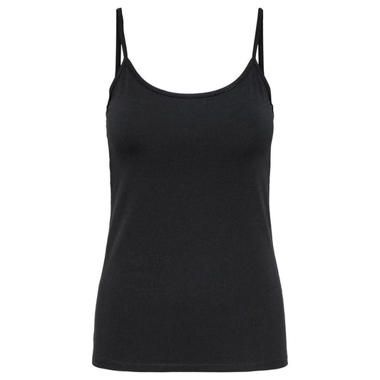 Only Black Cotton Tops & T-Shirt Only Dark Slate Gray