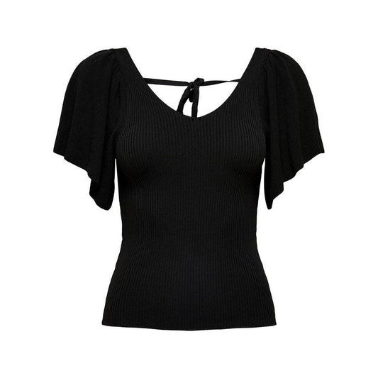 Only Black Polyamide Tops & T-Shirt Only Black