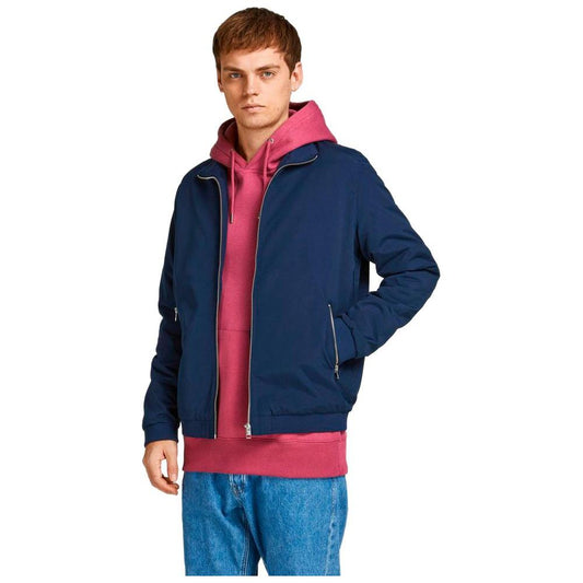 Jack Jones Blue Polyester Jacket
