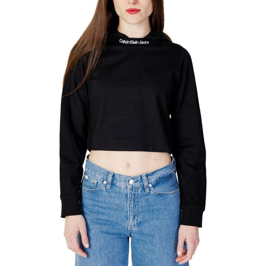 Calvin Klein Jeans Black Viscose Tops & T-Shirt Calvin Klein Jeans Gray