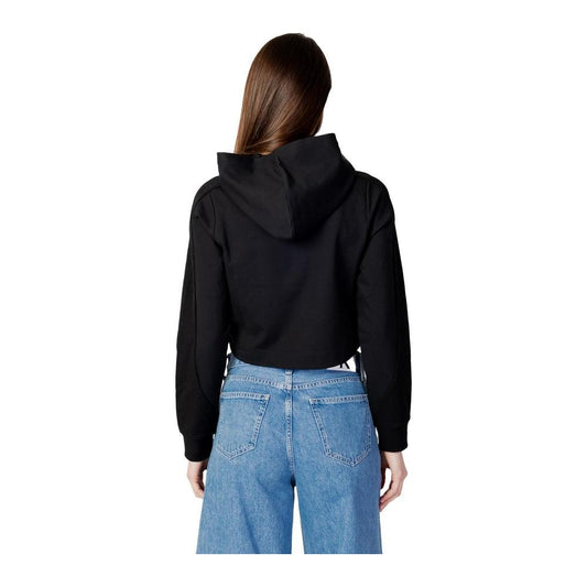 Calvin Klein Jeans Black Viscose Tops & T-Shirt Calvin Klein Jeans Black