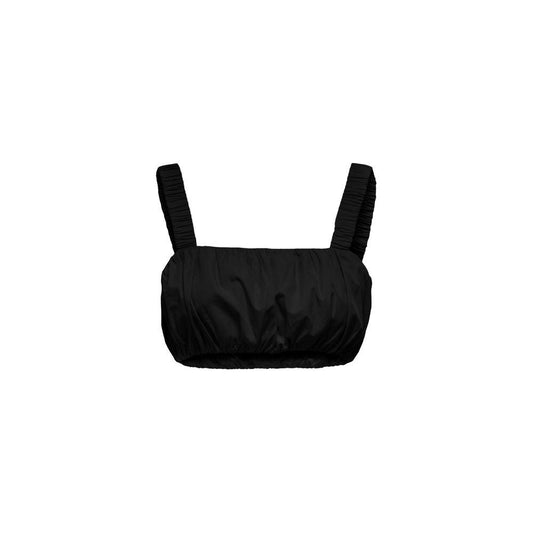 Only Black Cotton Tops & T-Shirt Only Black