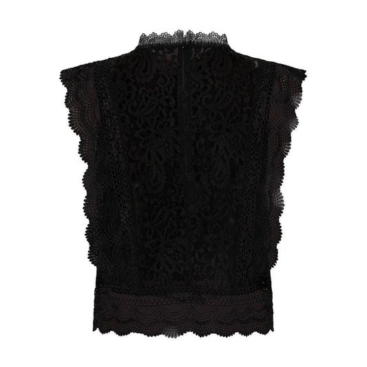 Only Black Nylon Tops & T-Shirt Only Black