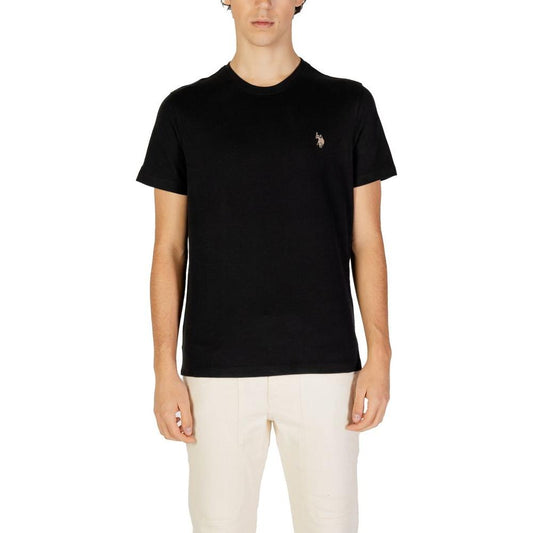 U.S. POLO ASSN. Black Cotton T-Shirt U.S. POLO ASSN. Wheat