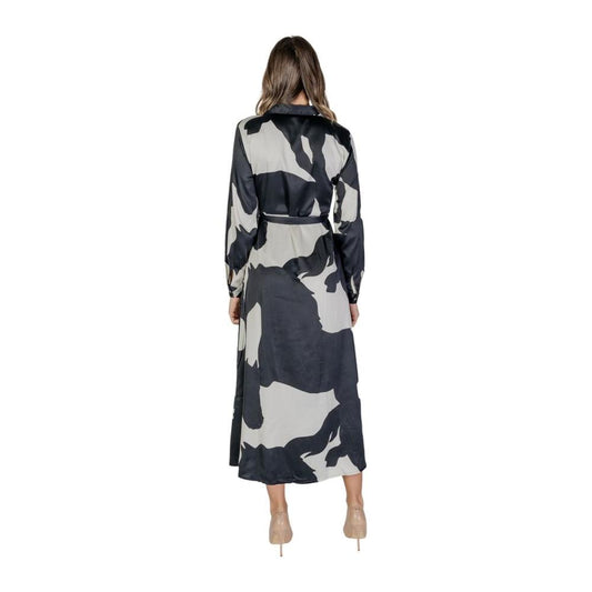 Only Black Recycled Polyester Dress Only Gray