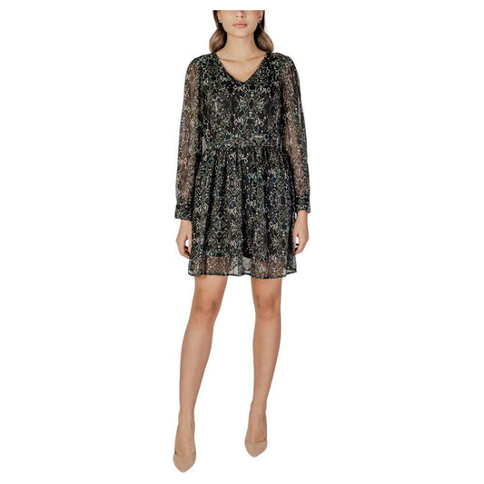Only Black Recycled Polyester Dress Only Dark Slate Gray