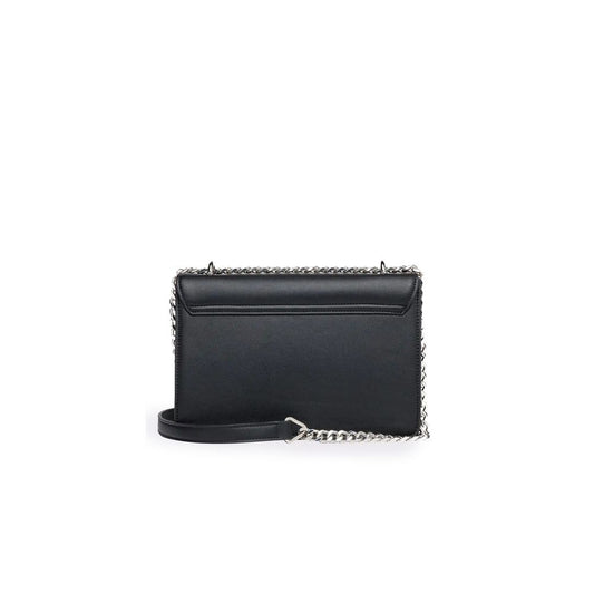 Replay Black Polyethylene Handbag Replay Dark Slate Gray